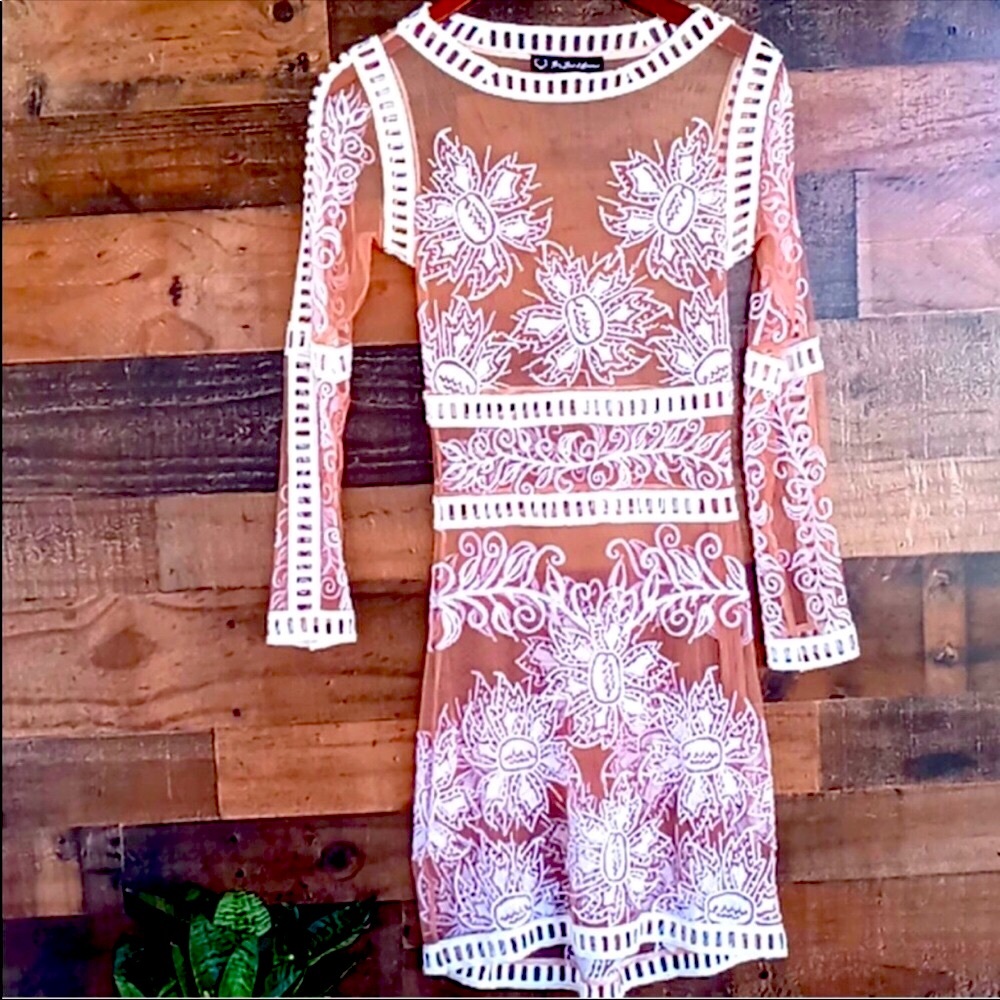For Love and Lemons Desert Nights Mini Dress - S - Picture 3 of 9